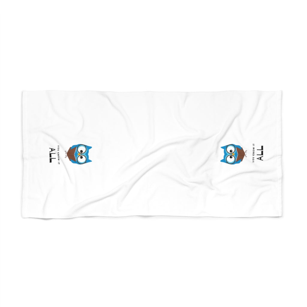 YouKnowItAll Beach Towel