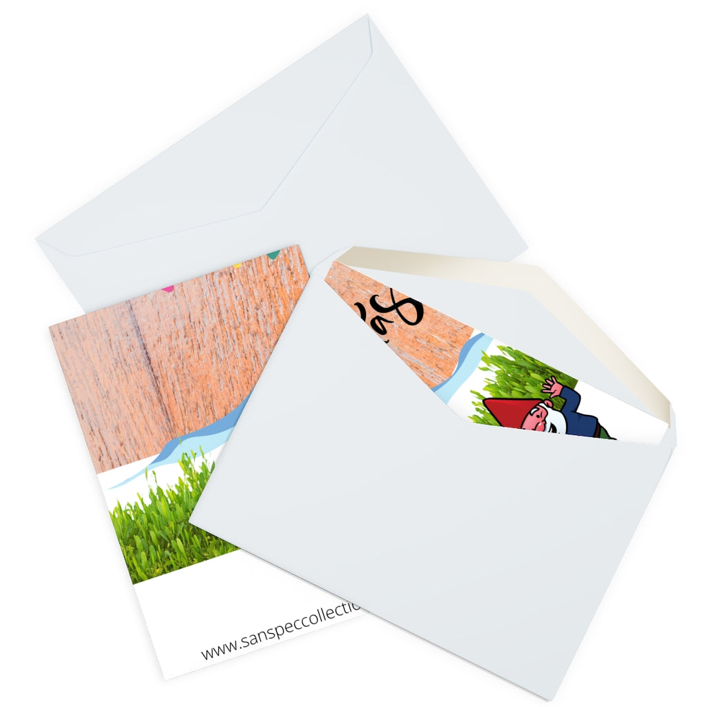 Greeting Cards (5 Pack) Gnomes Missing From Your Home