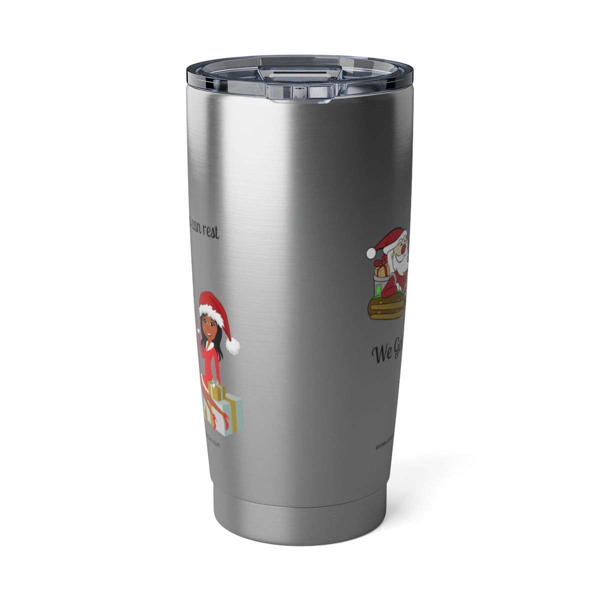Vagabond 20 oz Tumbler-Christmas Santa