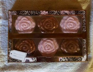 Adrienne Vittadini 6 new in box hydrangea peony scented bath fizzers
