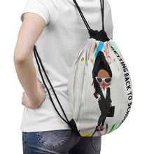 Load image into Gallery viewer, Getting Back to School Drawstring Bag
