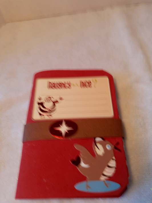 Naughty and Nice Small pocket journal