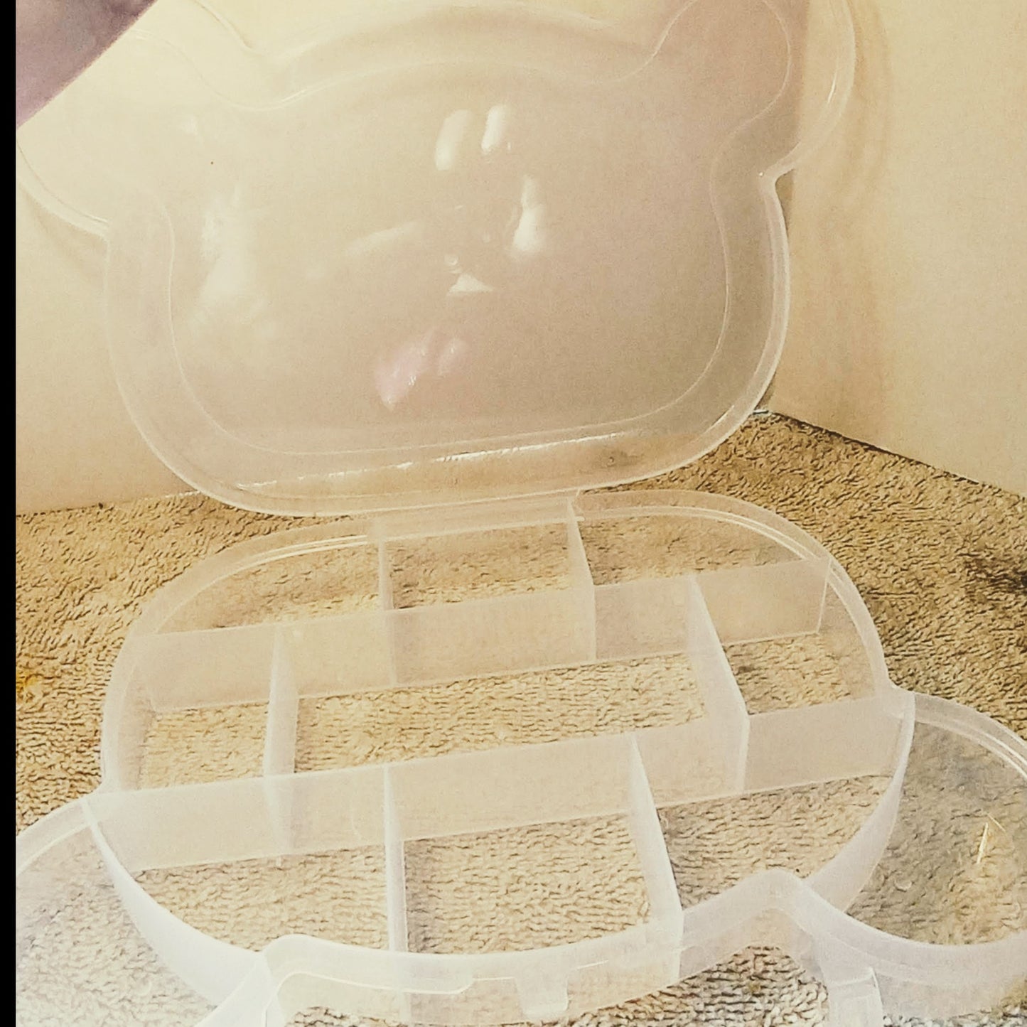 Bear Plastic Jewelry Conatiner