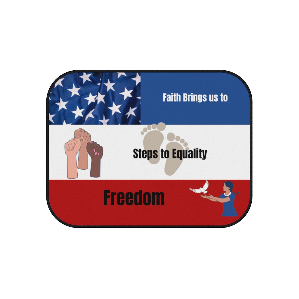 Patriotic Car Mats (2x Rear)