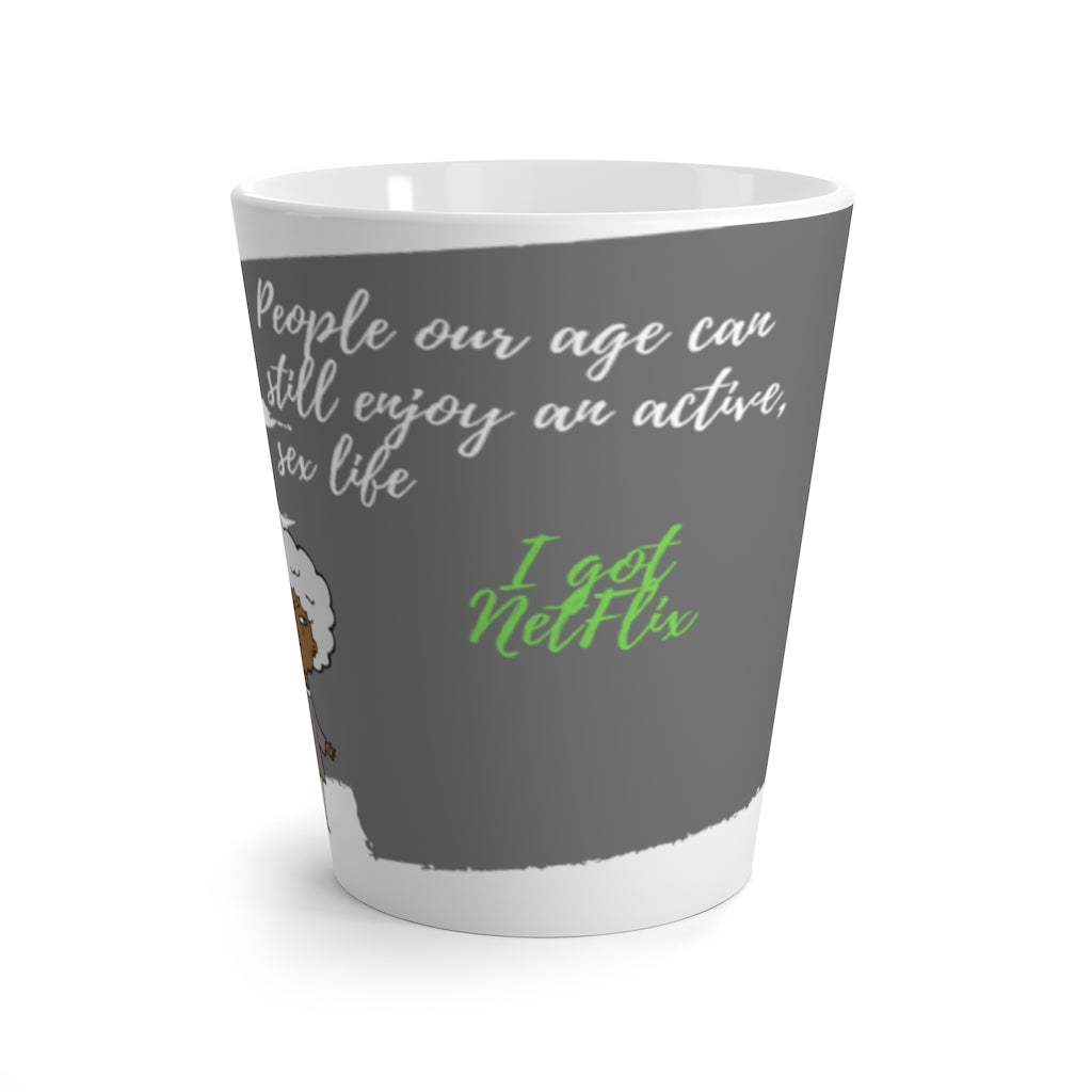 Senior Mug Netflix Latte Mug