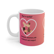 Load image into Gallery viewer, Equality Experience Ceramic Mug (EU)
