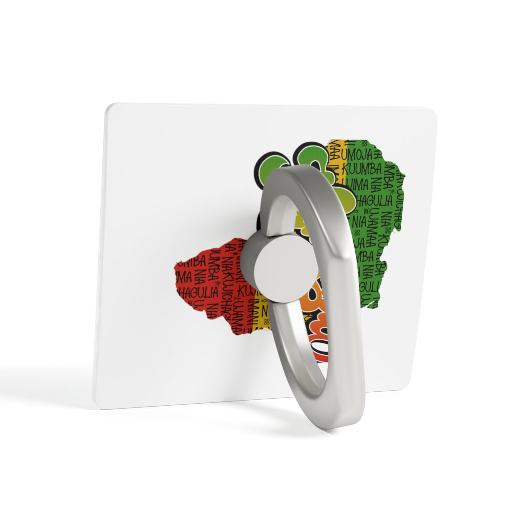 Kwanzaa Smartphone Ring Holder