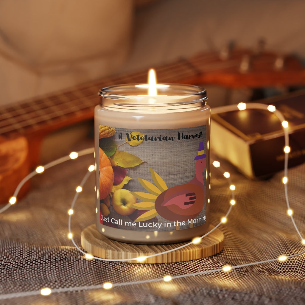 Scented Candle, 9oz Vegan Harvest