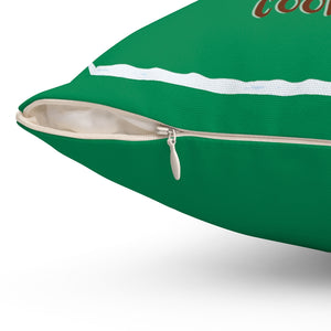 Gingerbread Pillow Green