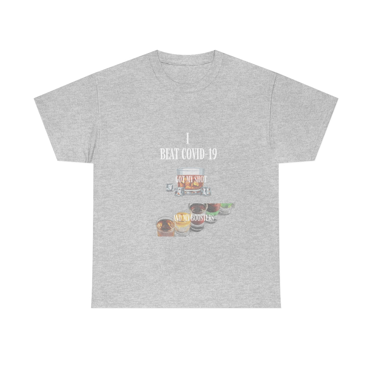 Unisex Heavy Cotton Tee Funny COVID-19 T-Shirt