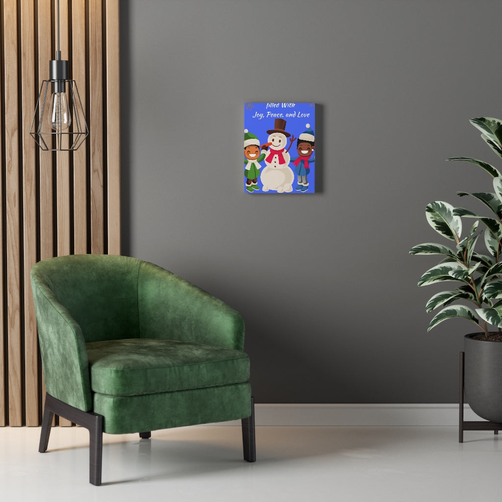 Joy, Peace, and Love Canvas Gallery Wraps