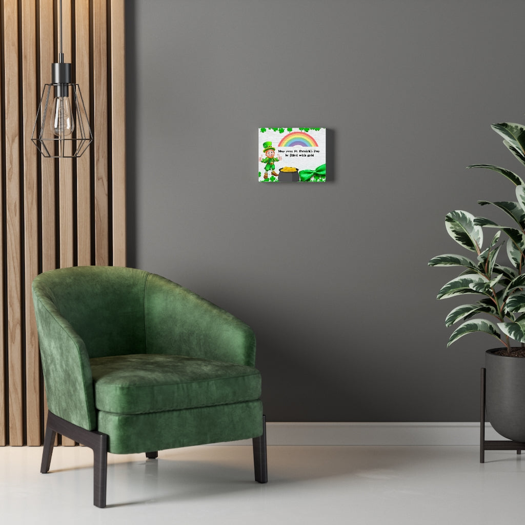 St. Patrick's Day Canvas Gallery Wraps