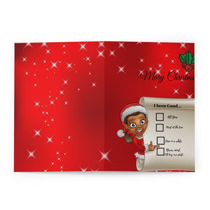 Greeting Cards (5 Pack) Naughty and Nice List