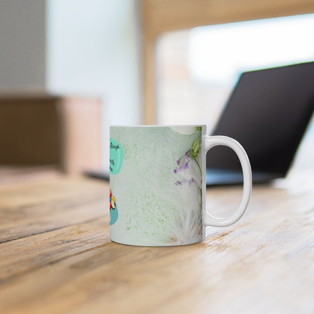 "Easter Dog Ceramic Mug - Unique Addition to Your Morning Routine"