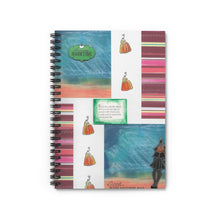 Load image into Gallery viewer, Happy Haunting Spiral Notebook - Ruled Line
