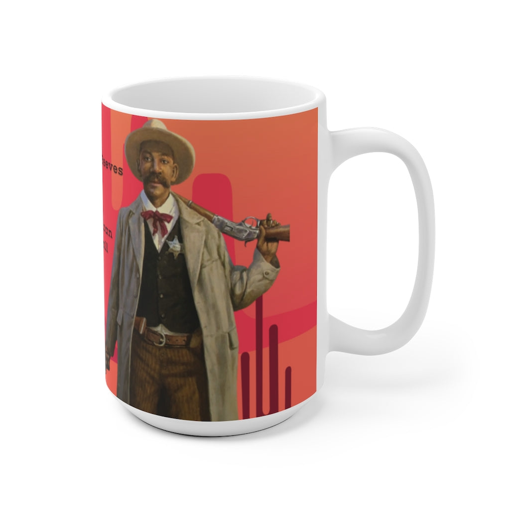 Bass Reeves Black History Ceramic Mug (EU)