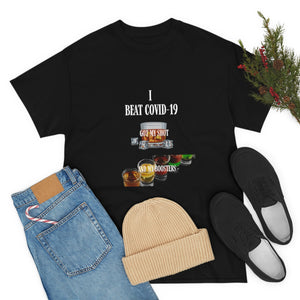 Unisex Heavy Cotton Tee Funny COVID-19 T-Shirt