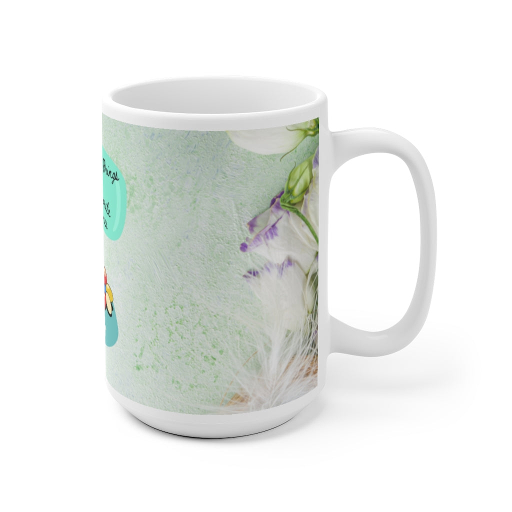 "Easter Dog Ceramic Mug - Unique Addition to Your Morning Routine"