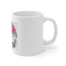 Load image into Gallery viewer, Wreath Ceramic Mug 11oz
