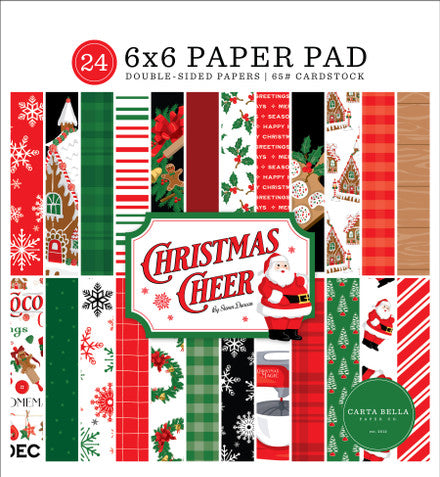 Carta Bella Christmas Cheer 6x6 Pad