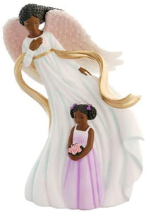 Ebony Treasures Prayer Guardian with Girl
