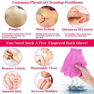 CLASSIANA  Exfoliating gloves
