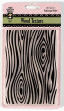 Load image into Gallery viewer, Hot Off the Press Wood Texture Embossing Folder
