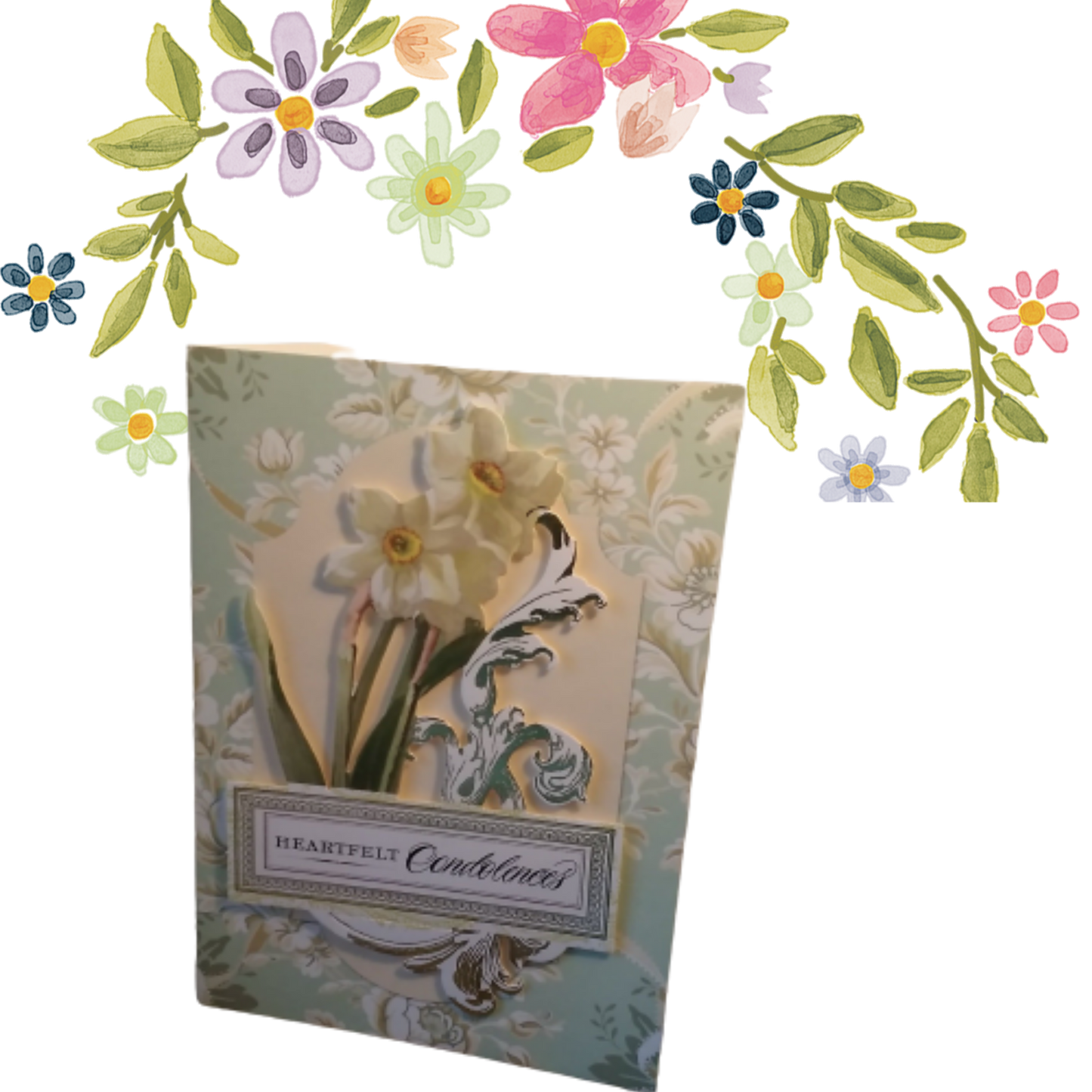 Sympathy Card Heartfelt Condolences