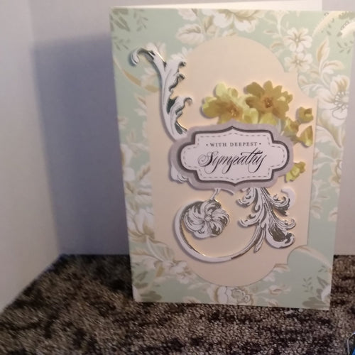 Deep Sympathy Card - Sanspec Collection