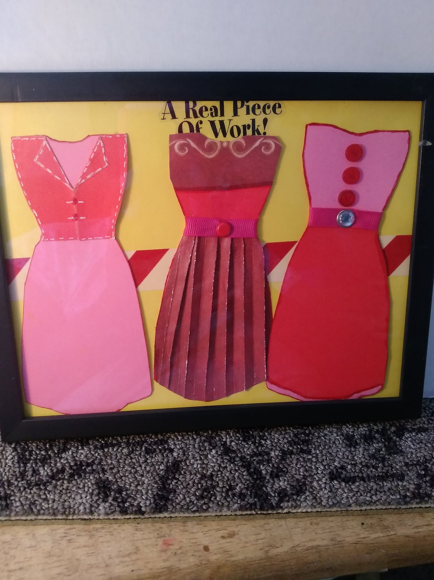 Real Piece of Work Picture Frame Wall Art - Sanspec Collection