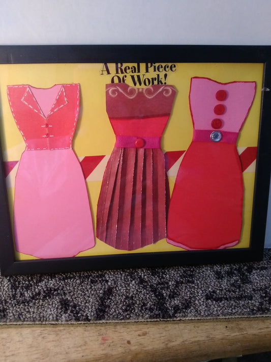 Real Piece of Work Picture Frame Wall Art - Sanspec Collection