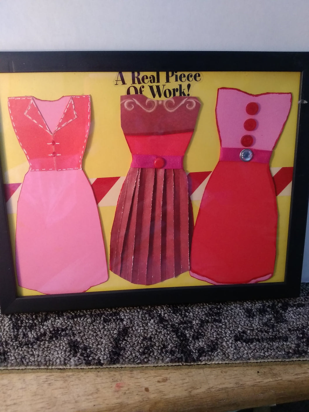 Real Piece of Work Picture Frame Wall Art - Sanspec Collection