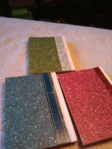 Back view of the mini pocket books