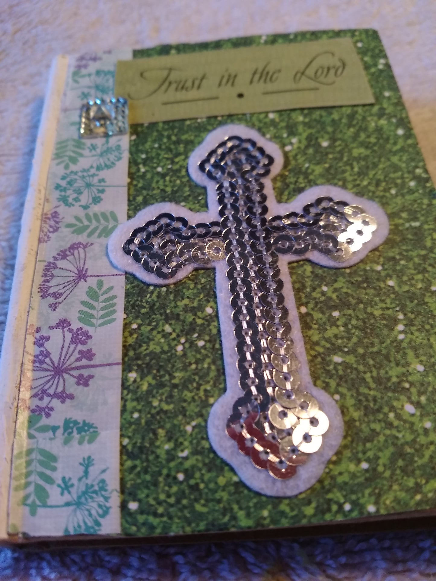 Mini Altered Hard Covered Pocket Notebook