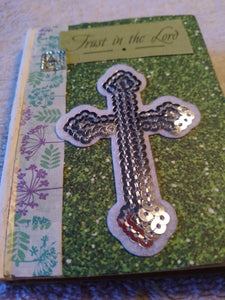 Mini Altered Hard Covered Pocket Notebook
