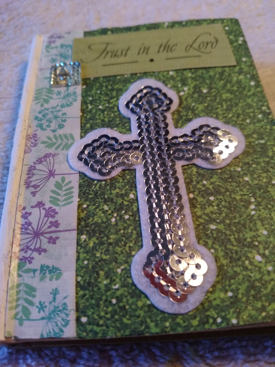 Mini Altered Hard Covered Pocket Notebook