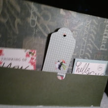 Load image into Gallery viewer, Composition Notebook Altered Feliz Navidad/Merry Christmas
