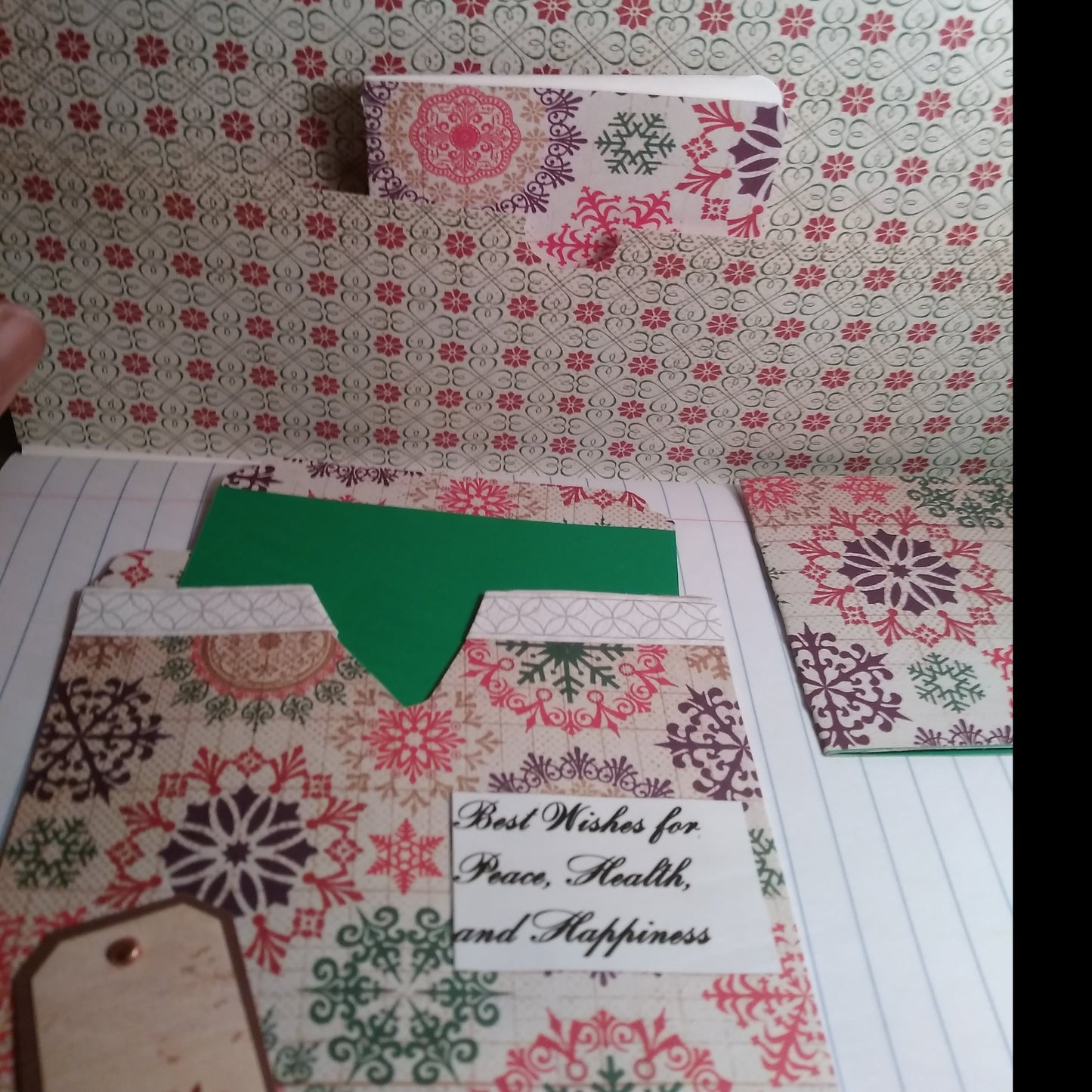 Composition Notebook Altered 'Twas the Night Before Christmas
