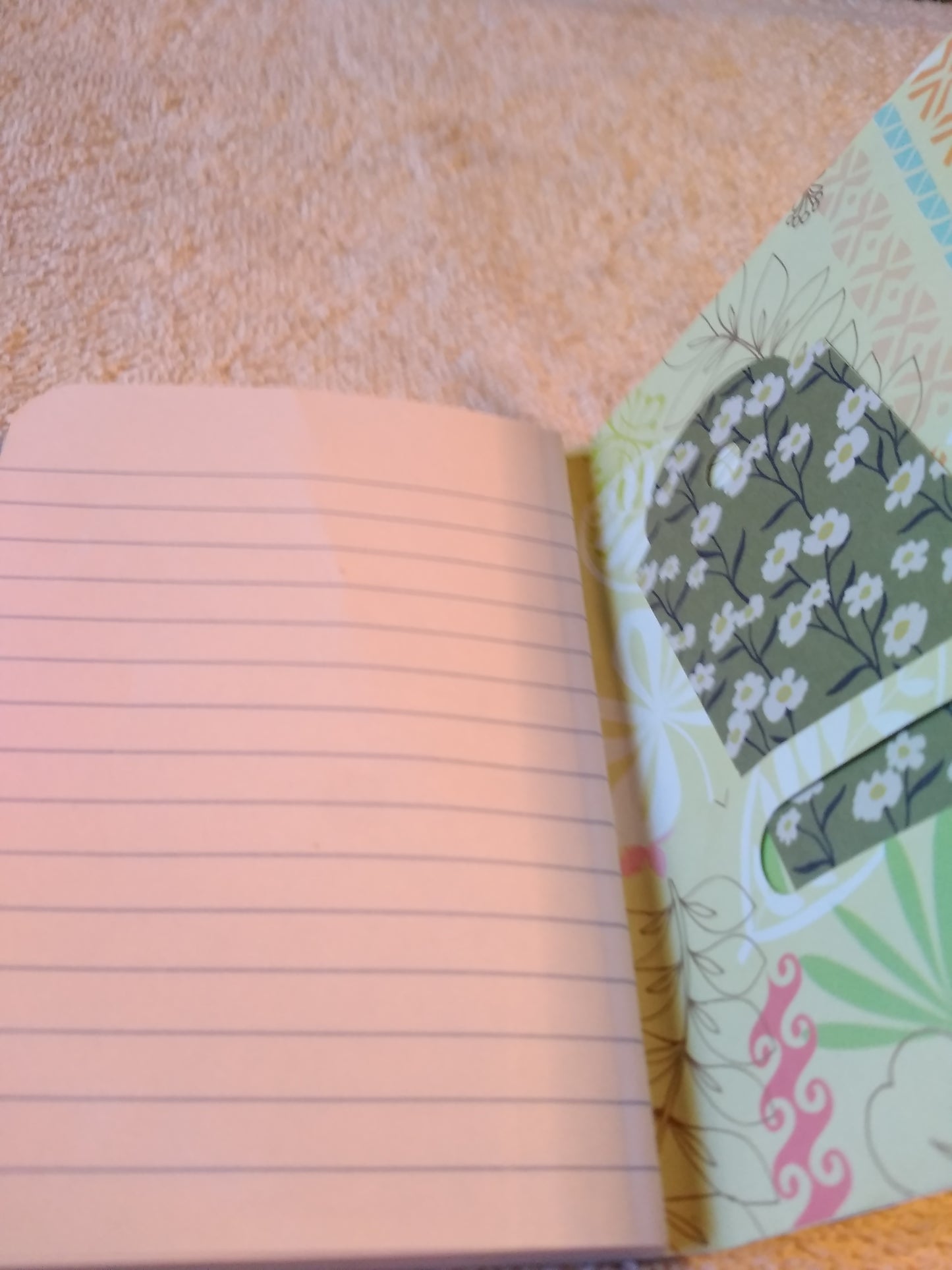 Mini Composition Notebook Baby Ducks Altered