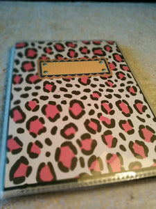 Pink Leopard Print Photo Album