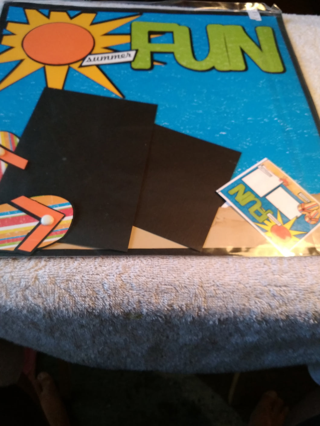 Fun Day at the Beach Layout Page