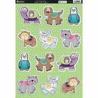 Kanban Pet Shop Gang papercraft toppers