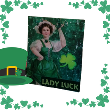 Load image into Gallery viewer, Lady Luck St. Patrick&#39;s Day Card
