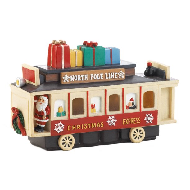 LIGHT UP VINTAGE CHRISTMAS TRAIN