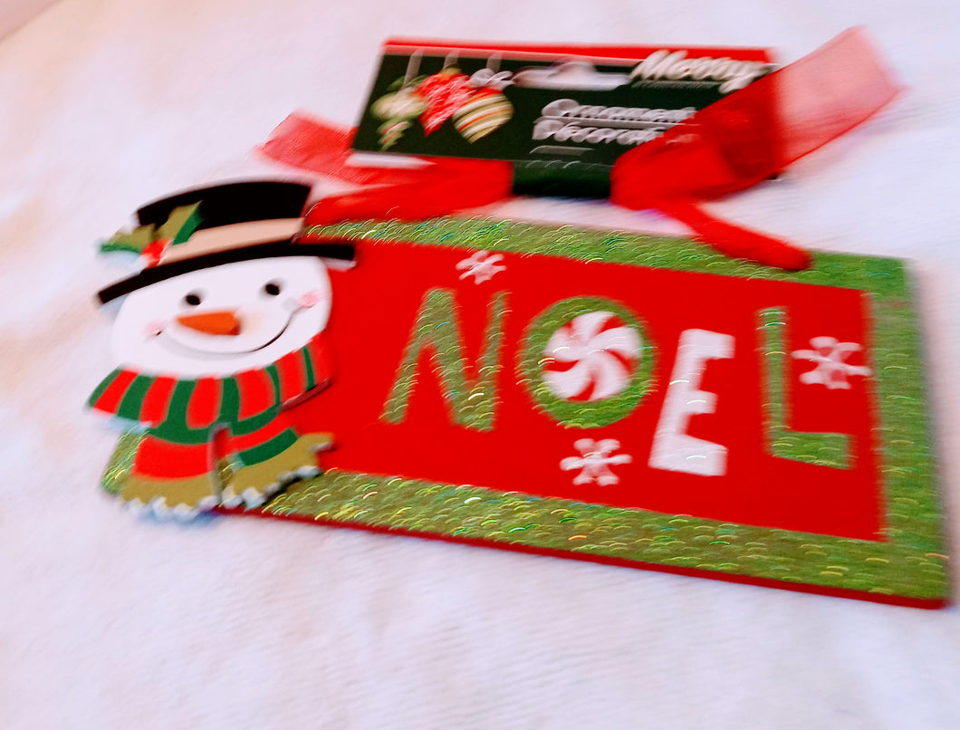 Snowman Noel Ornament Decoration