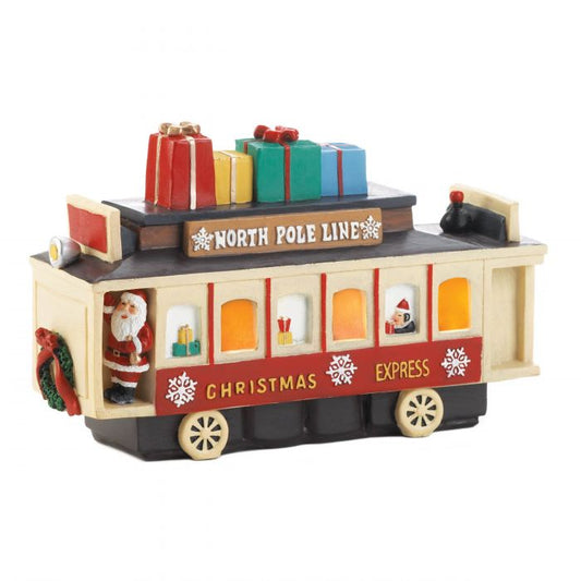 LIGHT UP VINTAGE CHRISTMAS TRAIN