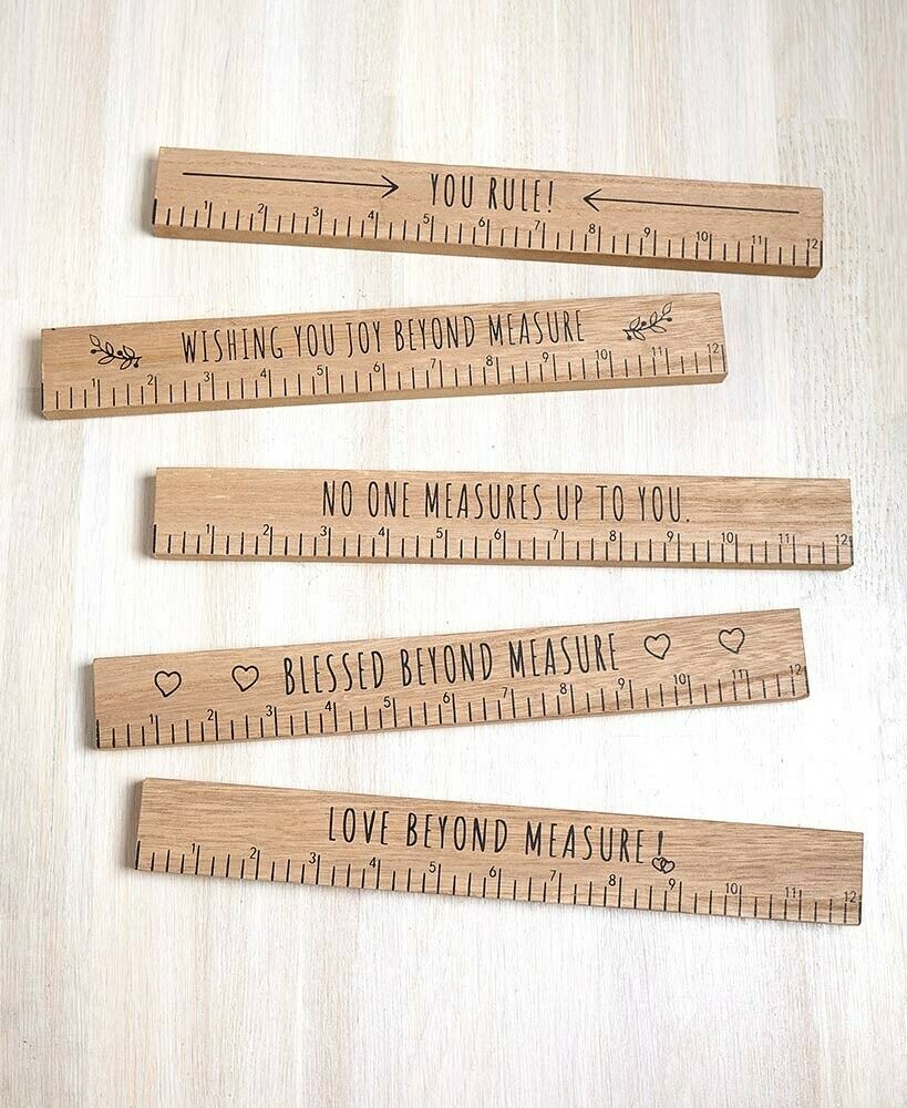 Wood Word Block Home Decoration