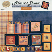 Load image into Gallery viewer, SPORTS ALMOST DONE™ SCRAPBOOK PAGE KIT
