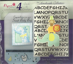 Paper Craft Sweet Baby Boy and Baby Girl