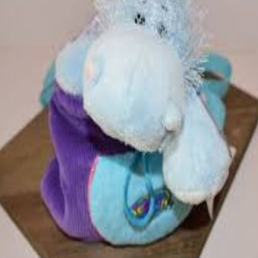 Webkinz Purple/Blue Plush Pet Carrier